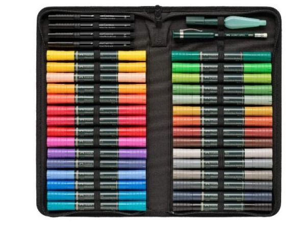 Filzstift Faber-Castell Albrecht Dürer 30er Set im Reissverschlussetui 