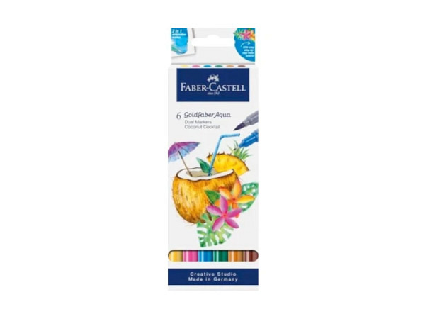 Filzstift Faber-Castell Goldfaber Aqua Dual Marker Coconut Cocktail