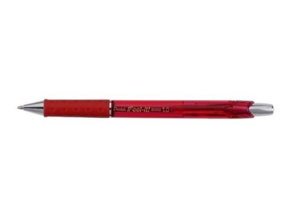 Kugelschreiber Pentel Feel-it BX480 1mm rot