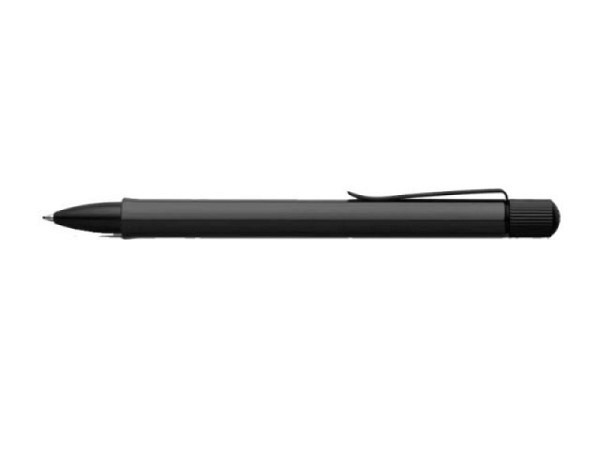 Kugelschreiber Faber-Castell Hexo schwarz matt
