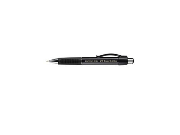 Kugelschreiber Faber-Castell Grip Plus 1407 schwarz