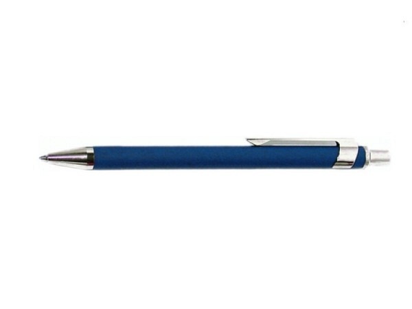 Kugelschreiber Ballograf Rondo schwarz, blaue Mine