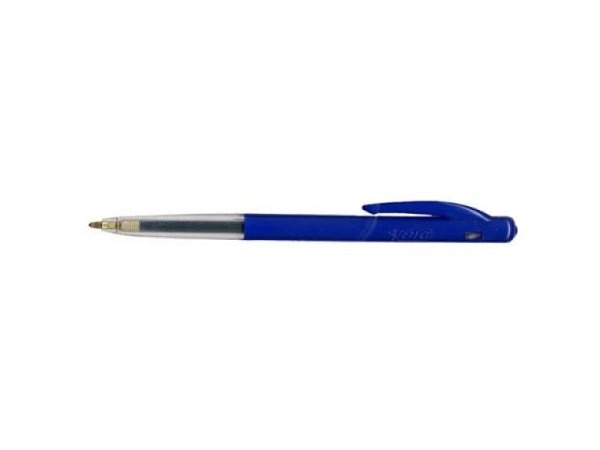Kugelschreiber Bic M10 mit Clip blau, Strichstärke 0,4mm
