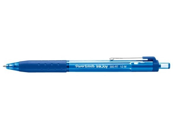 Kugelschreiber Papermate Inkjoy 300RT blau, Strichbreite 0,5mm