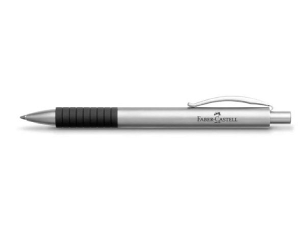 Kugelschreiber Faber-Castell Essentio Metall matt verchromt