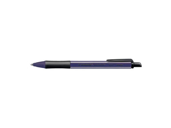 Kugelschreiber Stabilo Pointball Wildflowers preussischblau mit Clip