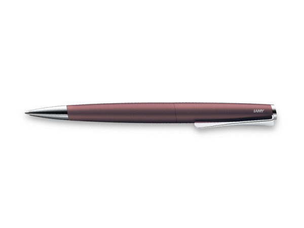 Kugelschreiber Lamy Studio rot-braun orion matt