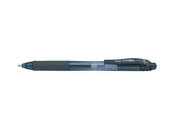 Roller Pentel Energel BL107 0,7mm schwarz mit Druckmechanik