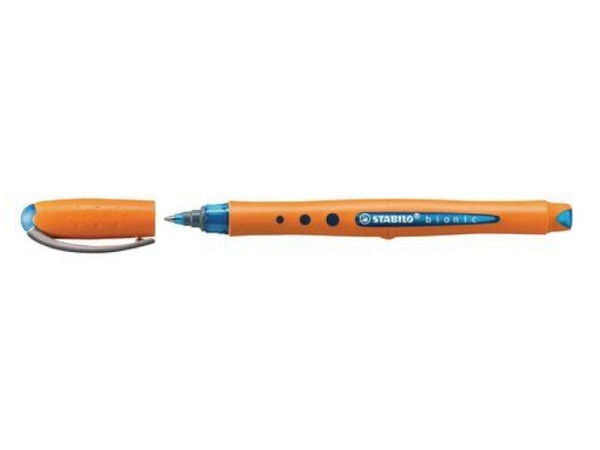 Roller Stabilo Bionic Worker blau schreibend
