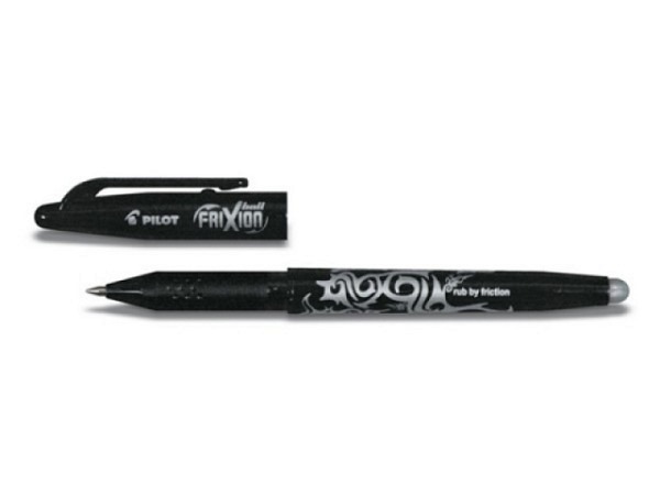 Roller Pilot Frixion Ball 07 schwarz