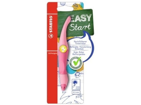 Roller Stabilo Easy Original Start Linkshänder Pastell pink