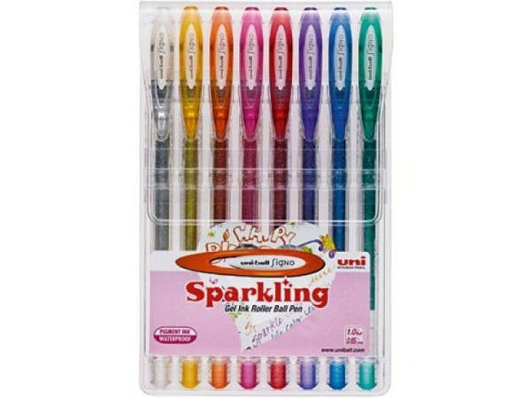 Roller Uniball Signo UM-120SP Sparkling 8er Set