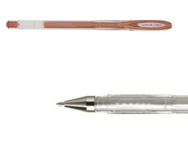 Roller Uniball Signo UM-120NM Noble Metallic bronze