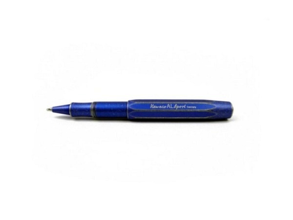 Roller Kaweco AL Sport stonewashed blau achtkantiges Gehäuse