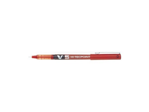Roller Pilot Hi-Tecpoint V5 rot, 0,5mm