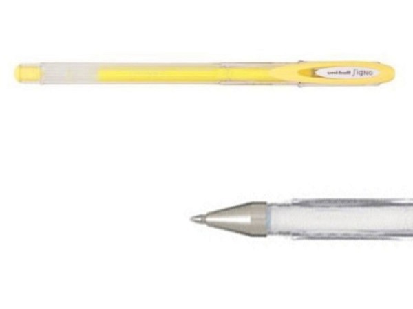 Roller Uniball Signo UM-120AC Angelic Colour gelb