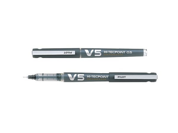 Roller Pilot Hi-Tecpoint V5 schwarz 0,3mm
