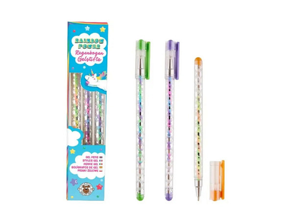 Roller Trendhaus Rainbow Power Regenbogen Gelstifte 3er Set