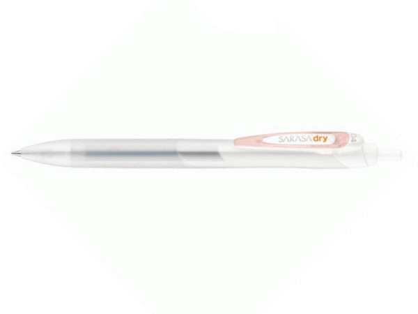 Roller Zebra Sarasa Dry 0,4mm clear pink