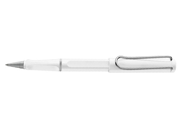 Roller Lamy Safari weiss glanz Tintenpatronenroller