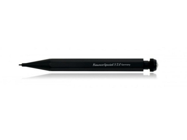 Minenhalter Kaweco Special S 2.0 schwarz 2mm, achtkantiges 