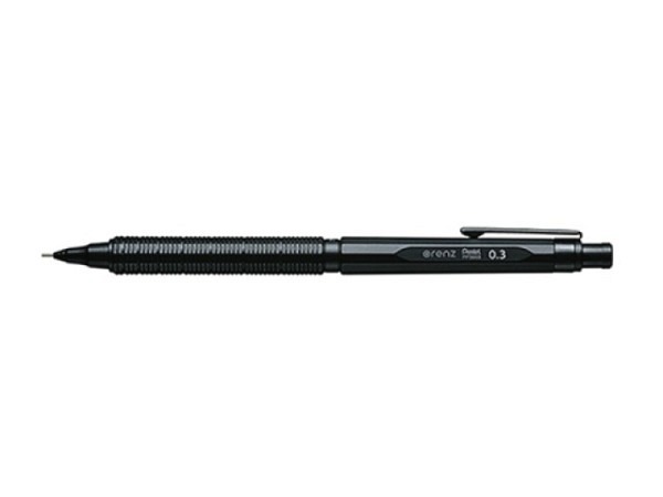 Feinminenstift Pentel Orenz Nero 0,3mm schwarz aus Aluminium