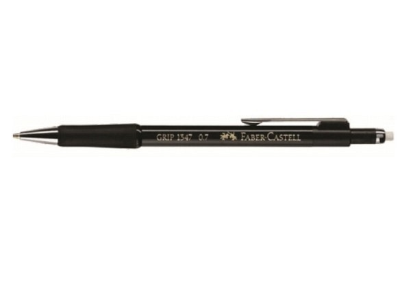 Feinminenstift Faber-Castell Grip 0,7mm schwarz