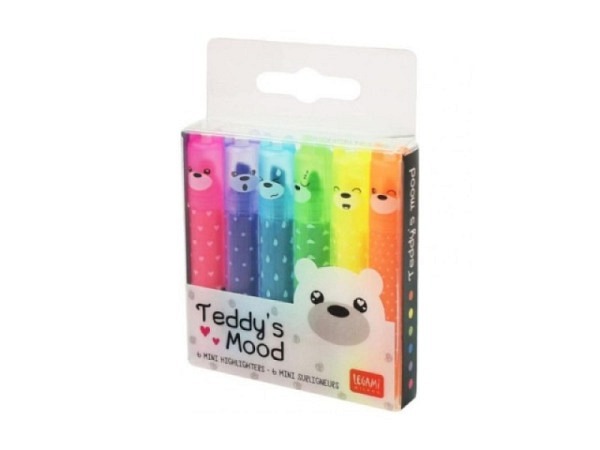 Leuchtstift Legami Set Teddy's Mood