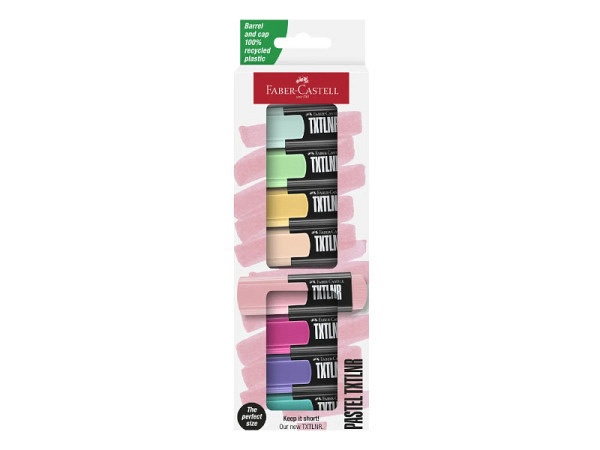 Leuchtstift Faber-Castell Pastel mini 8er Set
