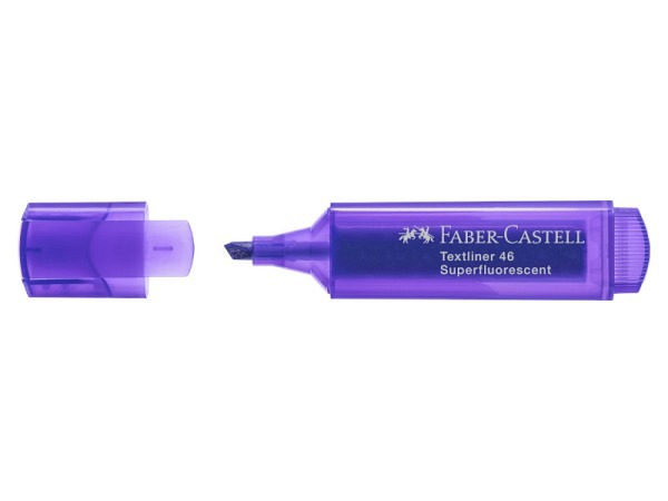Leuchtstift Faber-Castell 1546 Superfluorescent violett