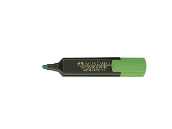 Leuchtstift Faber-Castell Textliner 48 leuchtgrün, 154863 