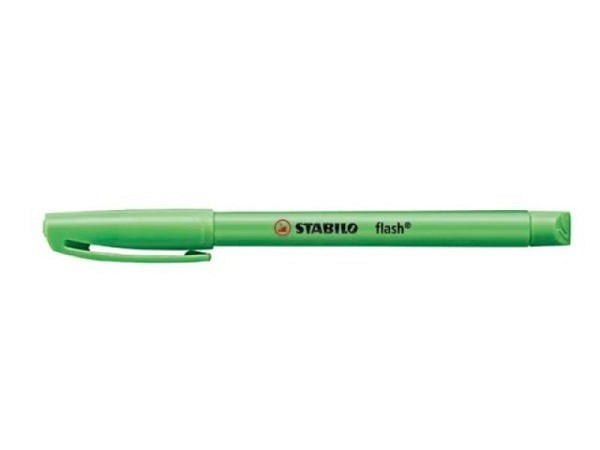 Leuchtstift Stabilo Flash grün