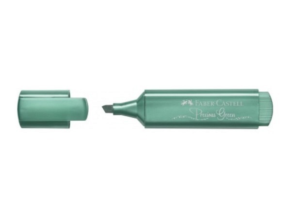 Leuchtstift Faber-Castell 1546 Metallic Precious Grün