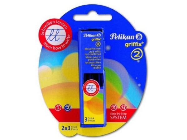 Minen Pelikan Griffix 2mm HB 3 Stk
