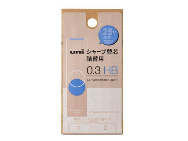 Minen Uniball 0,3mm HB 100Stk