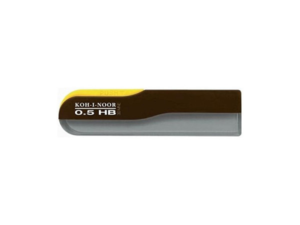 Minen Kohinoor Hi-Polymer schwarz 0,5mm HB 
