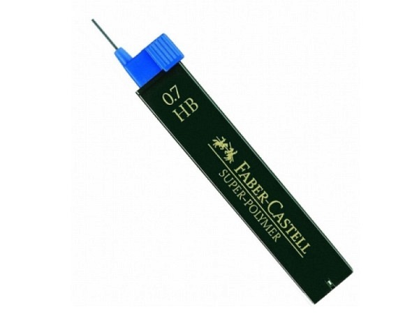 Minen Faber-Castell 0,7mm HB Dose mit 15Stk., 60mm lang