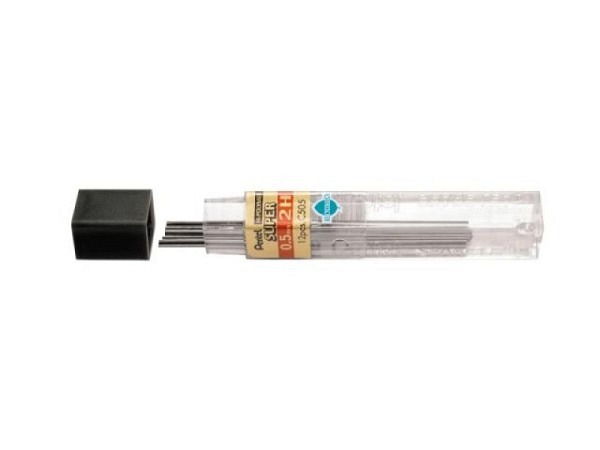 Minen Pentel Hi-Polymer Super C505 0,5mm HB, 60mm lang