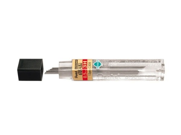 Minen Pentel Hi-Polymer Super C505 0,5mm 3H