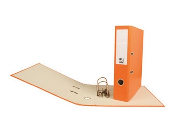 Ordner Connect 7cm orange A4, Deckel mit farbigem PP-Überzug