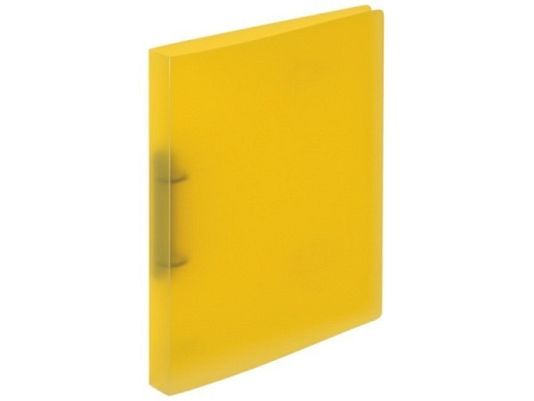 Ringbuch Kolma Easy A4 2 Ring 3cm breit, transparent gelb
