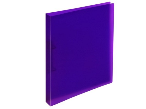 Ringbuch Kolma Easy A4 2 Ring 3cm breit, transparent violett