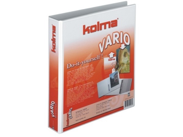 Ringbuch Kolma Vario A4 2 Ring 4cm breit weiss