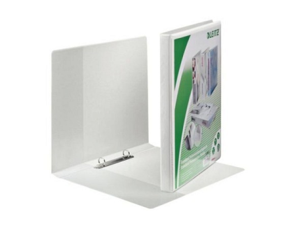 Ringbuch Leitz A4 Überbreit weiss 2Ring 30mm, A4 Überbreite