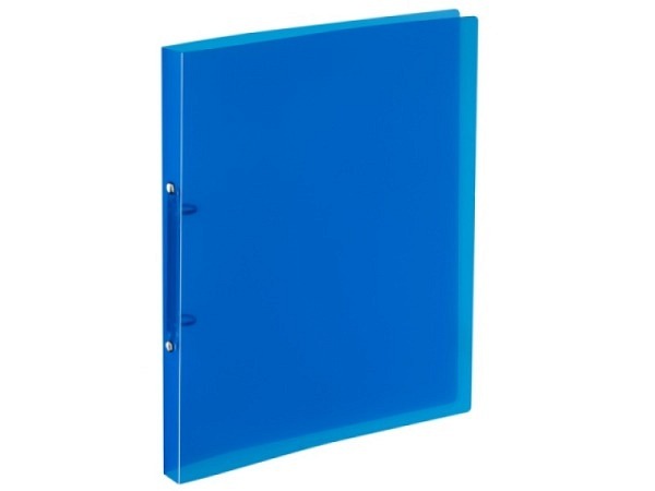 Ringbuch Kolma Easy Soft A4 2 Ring 3cm breit, transp. blau