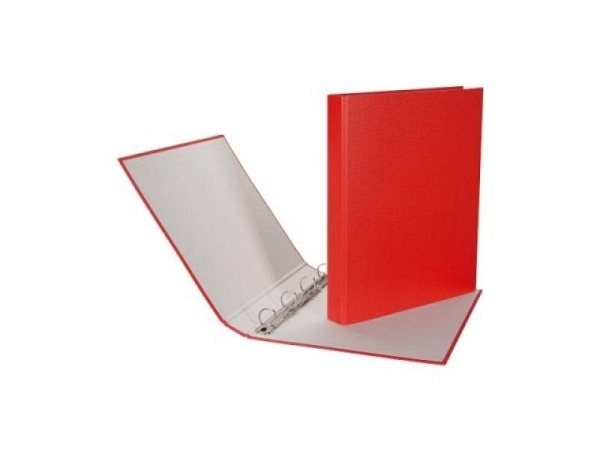 Ringbuch Biella Ringoplast A4 4-Ring 35mm rot