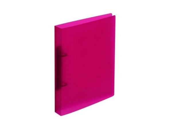 Ringbuch Kolma Easy A5 2 Ring 3cm breit, transparent berry