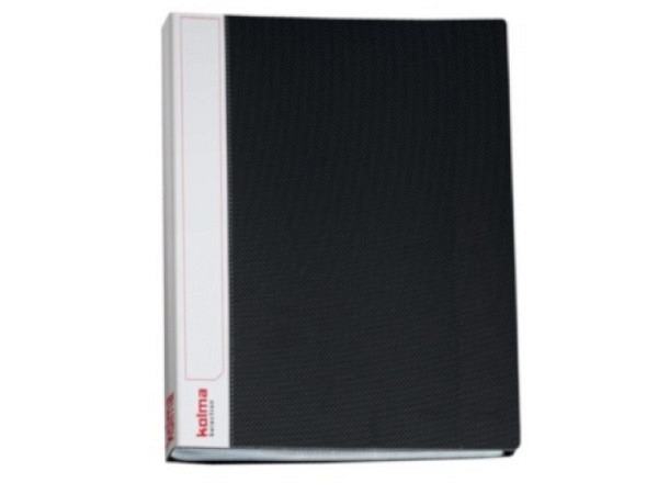 Sichtbuch Kolma LineaVerde schwarz A4 40 Taschen