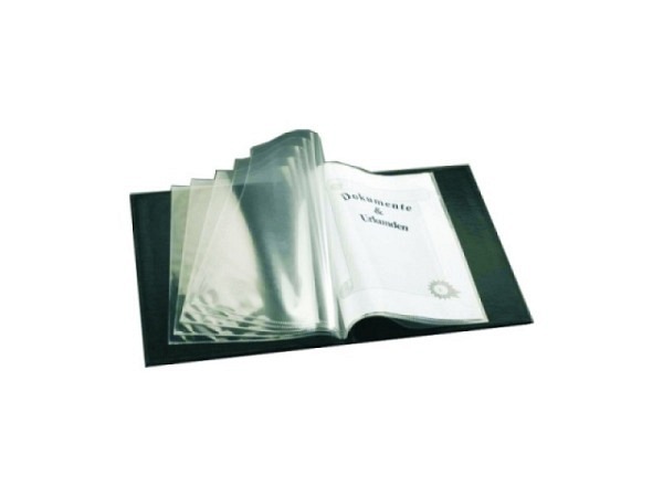 Sichtbuch Leuchtturm A4 mit 40 stabilen Zeigtaschen