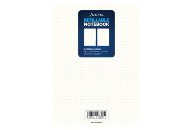Ringbucheinlage Notizpapier Filofax A5 punktkariert 